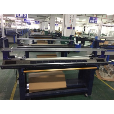 Computerized Flat Knitting Machine with Double System